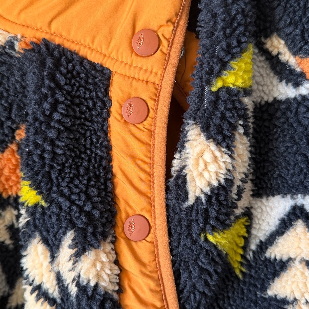 FP Movement by Free People Geometric Jacket - Black, Orange, Yellow - Picture 4 of 5